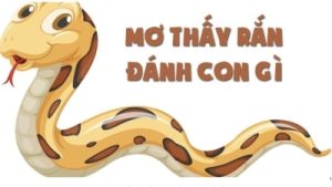 Mơ thấy rắn – Điềm báo tài lộc và con số lô đề đáng chú ý